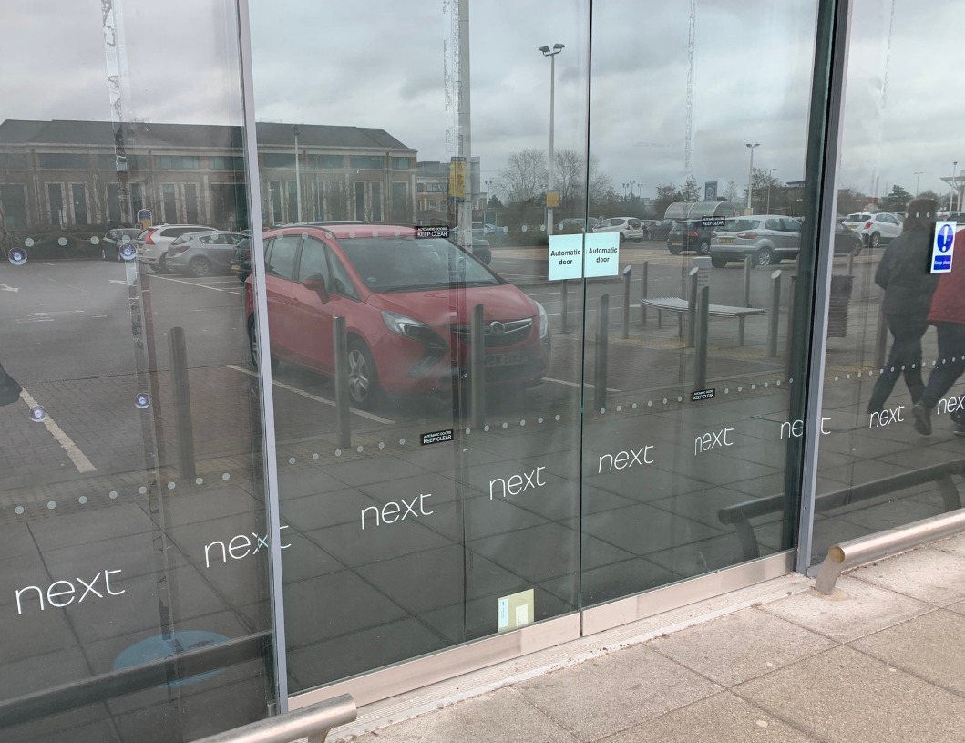 Food could start to be sold at the former Next store in The Peel Centre. Image courtesy of Rob Francis