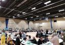 Counting the votes for Wokingham Borough councillors