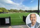 Ray Mossom faced angry questions over a groundshare deal between Bracknell Town FC and Sandhurst Town FC