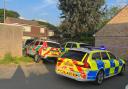Police cordon in Wildridings Bracknell