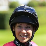 Hayley Turner riding for the Ladies team in the Dubai Duty Free Shergar Cup during the Dubai Duty Free Shergar Cup day at Ascot Racecourse. PRESS ASSOCIATION Photo. Picture date: Saturday August 6, 2016. See PA story RACING Ascot. Photo credit should