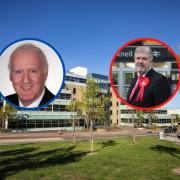 Conservative candidate Ian McCracken will take on Labour challenger Paul Bidwell in the by election. Credit: Bracknell Forest Council and Bracknell Town Council