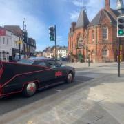 A Batmobile snapped by Maz Marrison in Wokingham