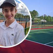 Bracknell local boy wins county wide tennis competition