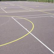 An example of the type of court that could be built at Wellington College