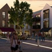 The proposed new Denmark Square in Wokingham town centre