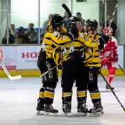 Bracknell Bees beat Swindon Wildcats 8-5 on aggregate after a 2-2 draw at The Hive on Saturday night    Pictures by Kevin Slyfield