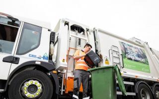A Wokingham Borough Council waste collection vehicle. Credit: Wokingham Borough Council