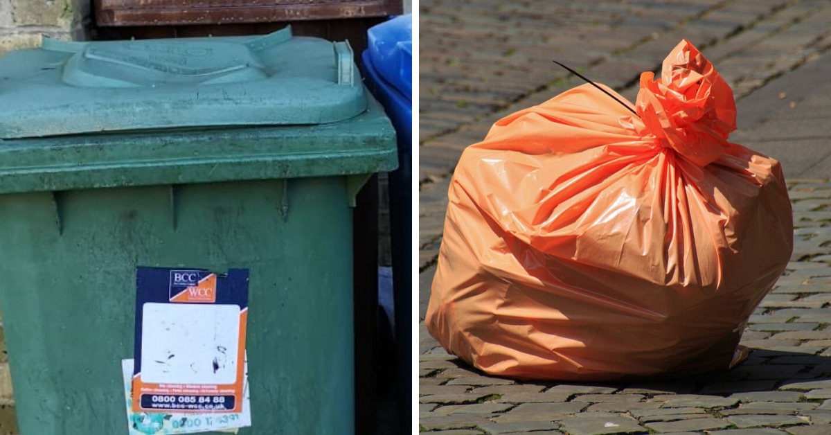 Green bins will now be collected every week 