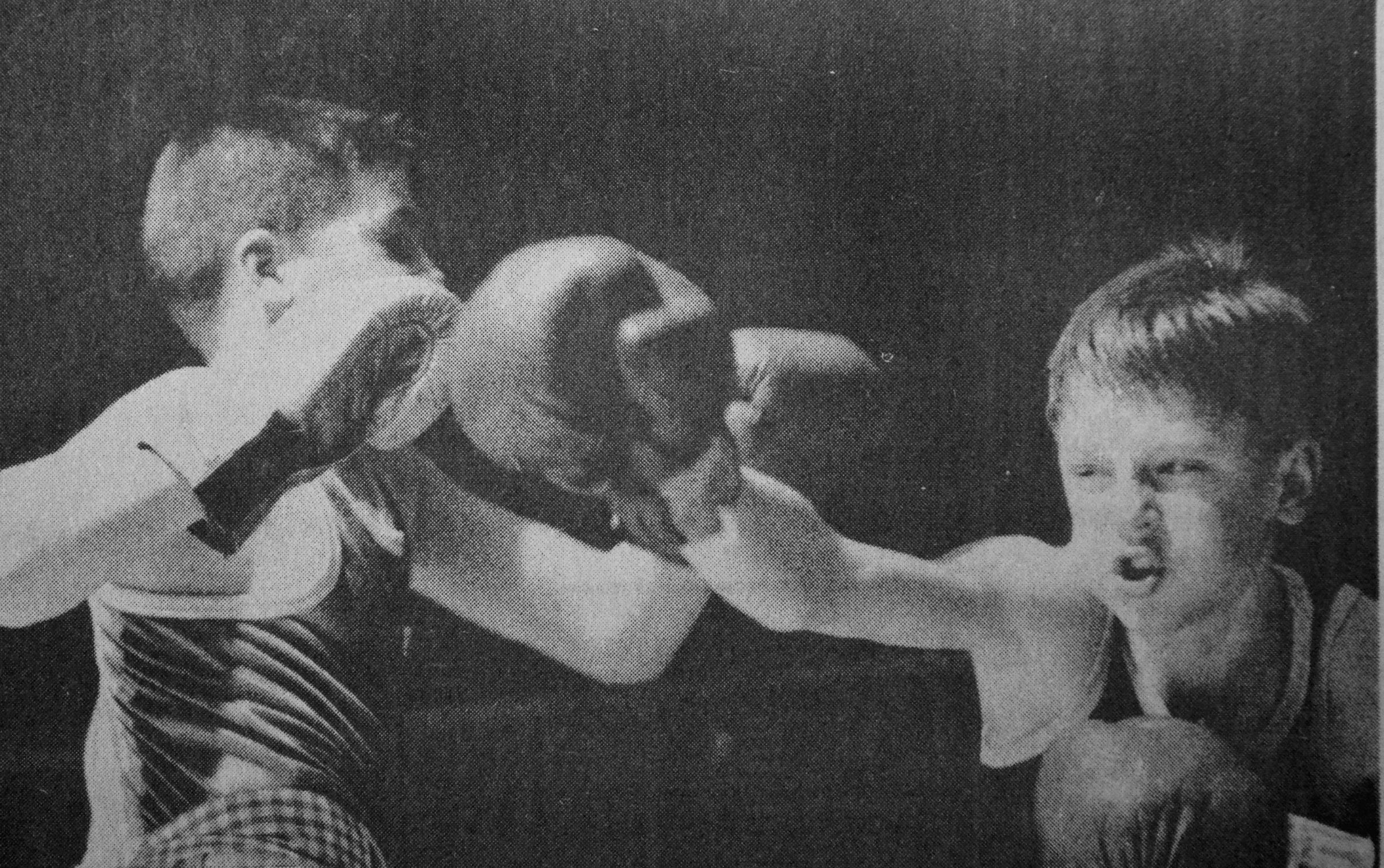 SECONDS OUT: Bracknell’s young boxers showed their skills