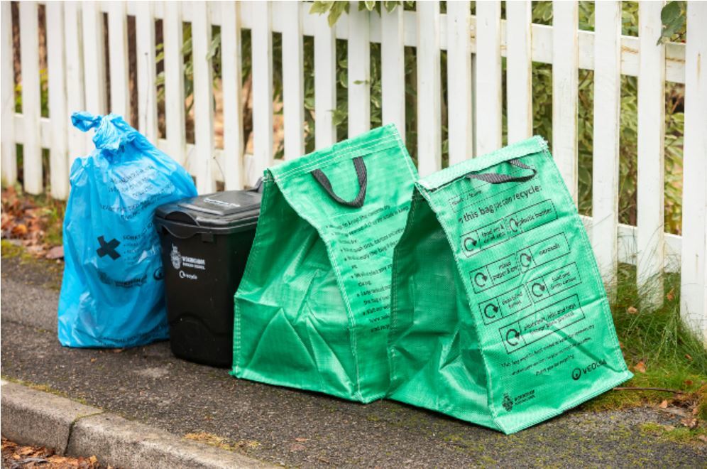 Recycling bags to be used across Wokingham borough