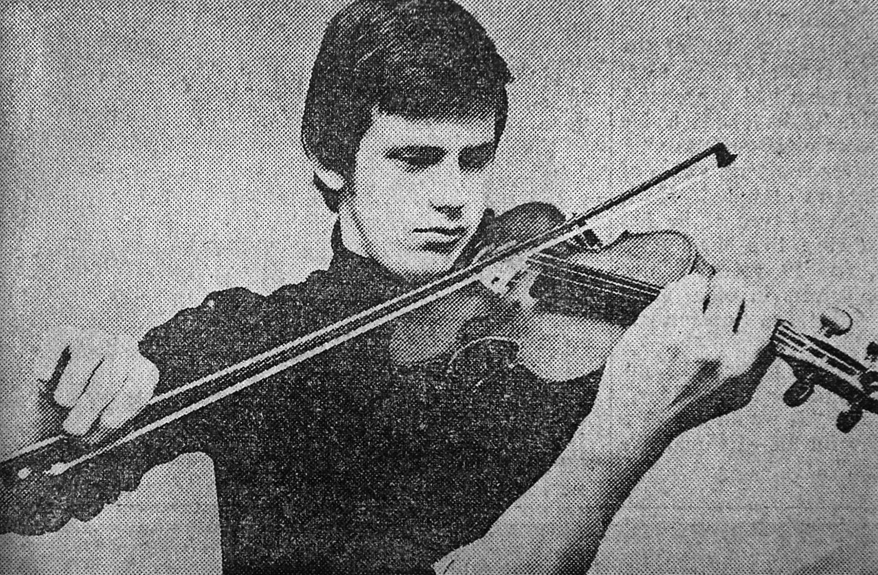 STRING THEORY: This Bracknell violinist had a lucky break
