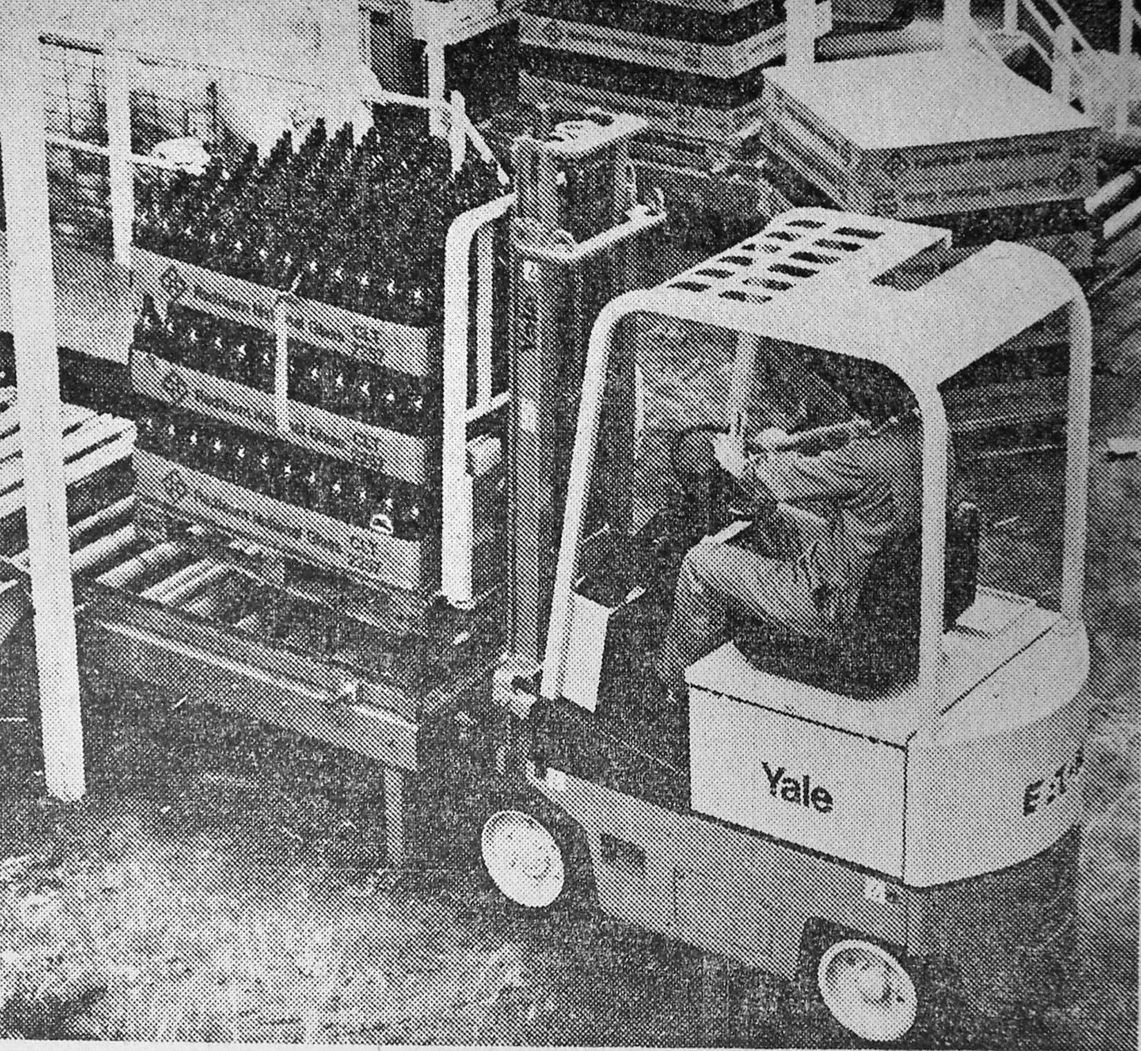 FORK ME: A new range of trucks was launched in 1979