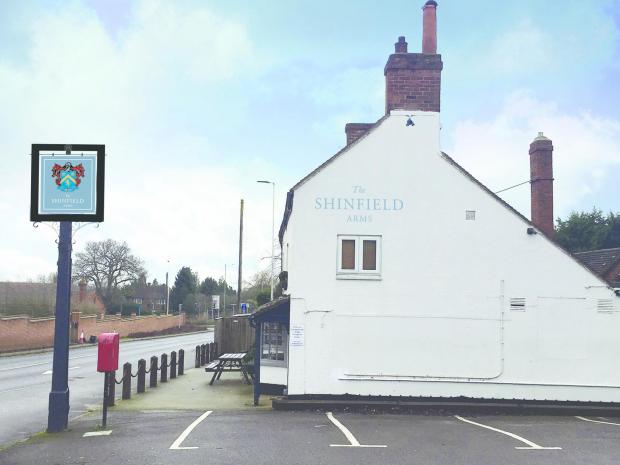 Bracknell News: What the Shinfield Arms, currently called the Black Boy pub, will look like if changes are approved. Credit: Greene King / Ashleigh Signs