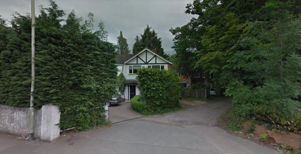 Bracknell News: 76A and 76B Finchampstead Road in Wokingham. Both homes are set to be flattened if the South Wokingham Distributor Road is approved. Credit: Google Maps