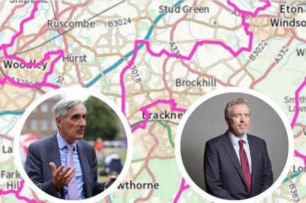 Constituency boundary changes have been released, with some changes to bring the Wokingham constituency more in line with its borough boundary. Credit: Boundary Commission for England / Agency / Office of James Sunderland MP