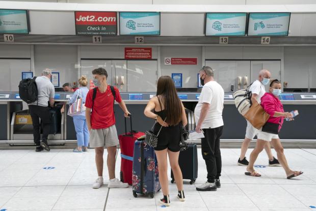 Bracknell News: Three hours is usually considered a long enough time to arrive at the airport before a long-haul flight (PA)