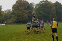 Bracknell RFC (green) beat Exmouth 12-0  Pictures by Jayne Whitelegg and Paul Paxford
