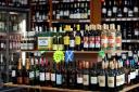 Alcohol for sale at an off licence. Credit: Jane Barlow/PA Wire