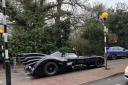 Mystery of Batmobile on Ascot High Street