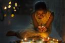Celebrating the end of Diwali