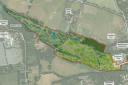 Plans for the country park on Old Wokingham Road