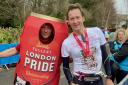 Strongmen break record at half-marathon in memory of friend