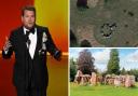 James Corden in row over 'historic stones' kept in Berkshire back garden