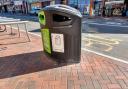 A dual use waste and recycling bin. Conservative councillors in Wokingham recently refused a motion that would have seen the bins be rolled out across the borough. Credit: James Aldridge / LDR