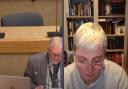 A screenshot of Wokingham Borough Council\'s Executive Committee meeting on Thursday, October 28. Credit: YouTube / Wokingham Borough Council
