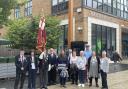 Merchant Navy Day marked with raising of flag at town hall