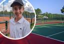 Bracknell local boy wins county wide tennis competition