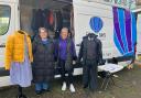 Children's charity supplies Bracknell with warm winter clothes
