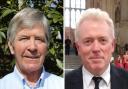 Roy Bailey (left) says Labour can replace Bracknell MP James Sunderland (right)