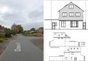 Plans for a house extension on Darwell Drive in Ascot have caused controversy
