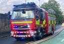 Fire engines spotted at Waitrose in Bracknell Town Centre