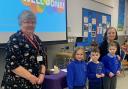 Warfield CE Primary School receives the Eco Rewards major achievement