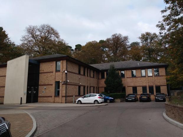 Bracknell News: Lily Hill Court, an office block built in the 1990s. Credit: James Aldridge, Local Democracy Reporter