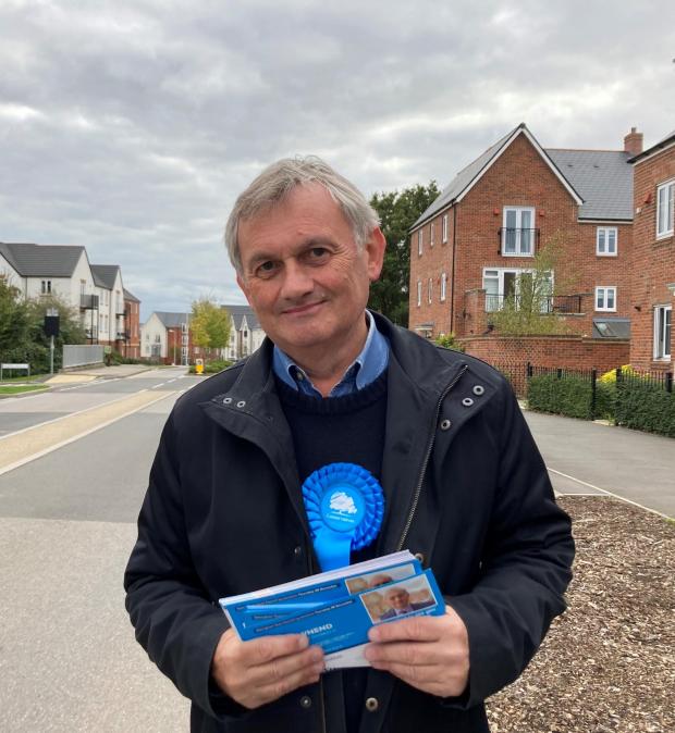 Bracknell News: Mike Townend, Conservative candidate for the Wescott East ward of Wokingham Town Council. Credit: Wokingham Conservatives