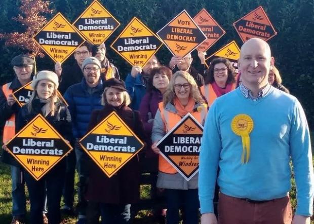 Bracknell News: Julian Tisi, the Windsor parliamentray cadidate for the Lib Dems