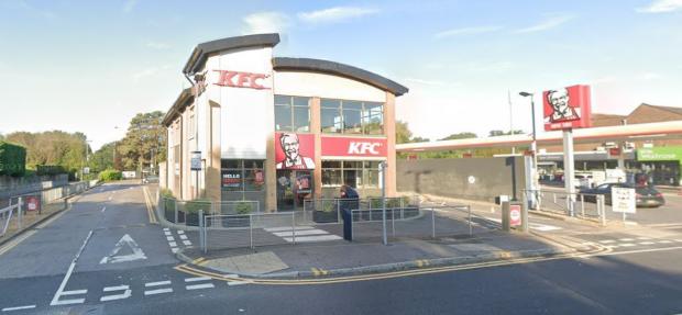 Bracknell News: The KFC 'drive-thru' in Bagshot Road, Bracknell. Credit: Google Maps