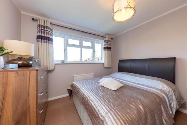Bracknell News: One of the four bedrooms. Picture: Rightmove