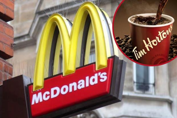 McDonald's threatened with boycott as Tim Hortons offers support to 'let down' fans. (PA)