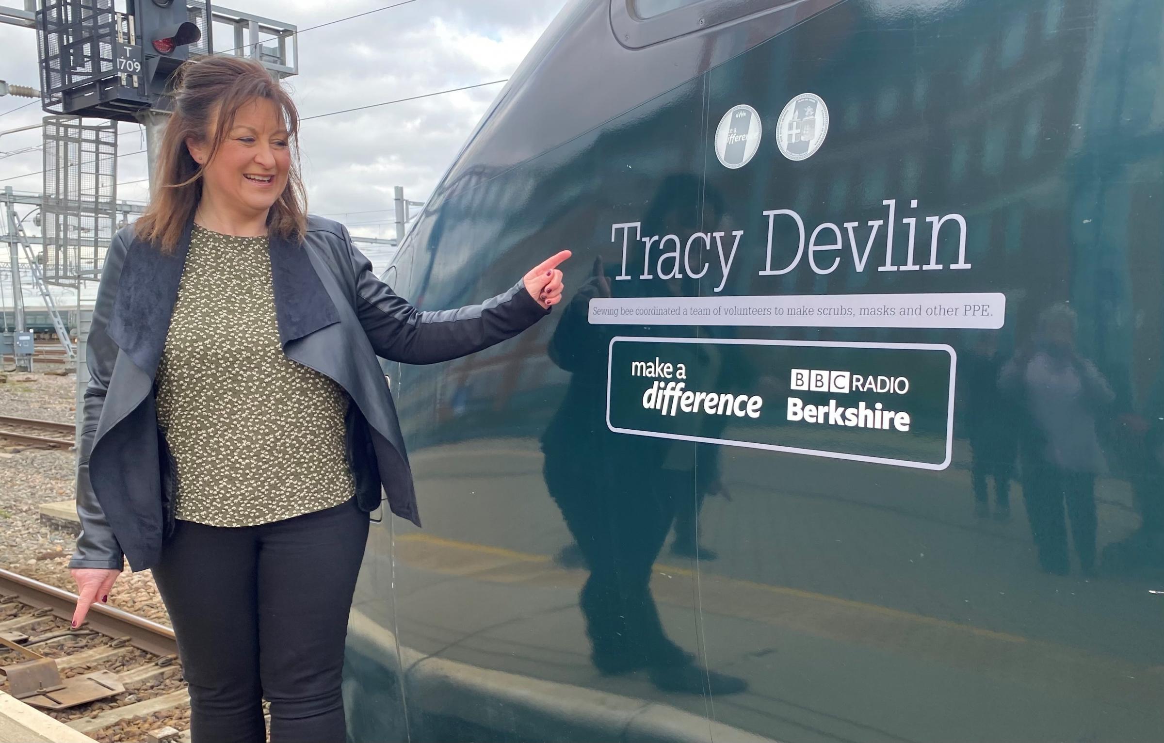 GWR recognises Bracknell sewing bee with train named in her honour - Vimarsana News