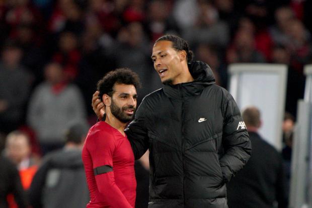 Liverpool will not risk Virgil Van Dijk (right) or Mohamed Salah (left) at Southampton