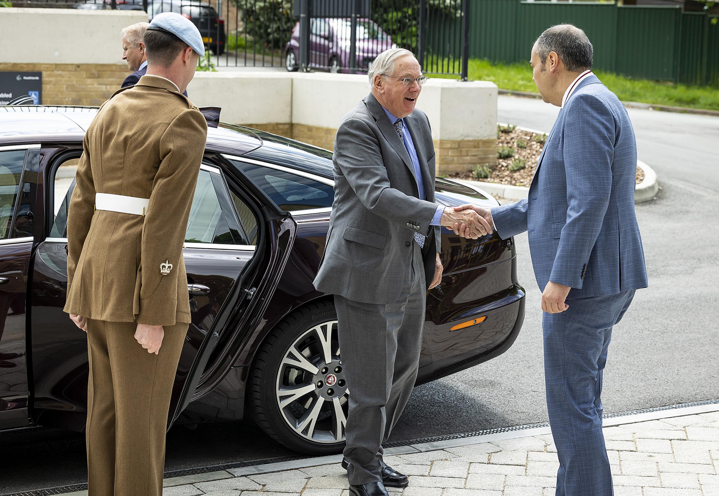 HRH The Duke of Gloucester visits Heathlands in Bracknell - Vimarsana News