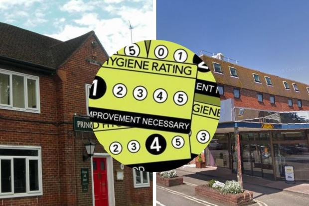 Only one Bracknell restaurant has been given a five star rating
