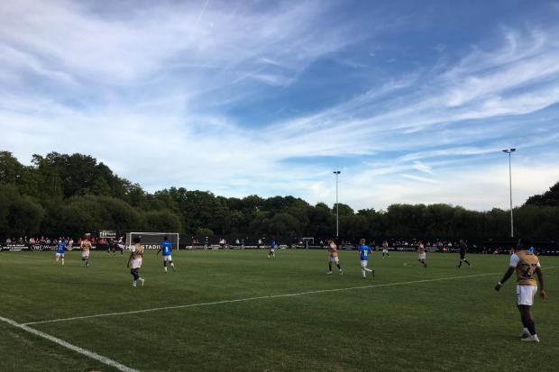 The match took place at the SB Stadium in Sandhurst, which Bracknell Town ground share at