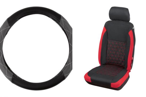 Bracknell News: Steering Wheel Cover and Car Seat Cover (Lidl/Canva)