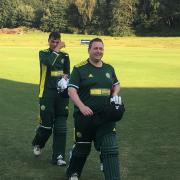 Paul Dewick smashed a six off the last ball to win the game for Wokingham